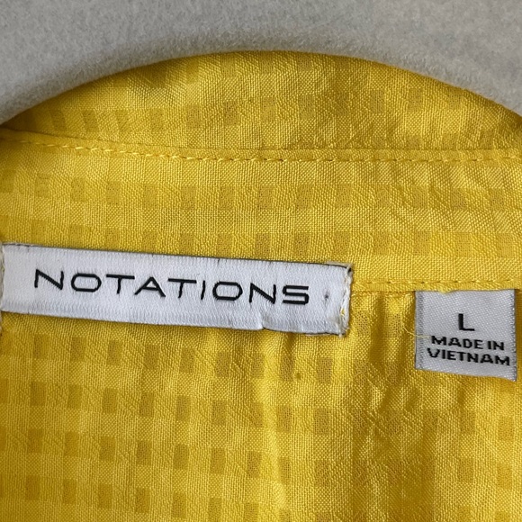 Women front open button down shirt with pockets size large - Picture 7 of 10